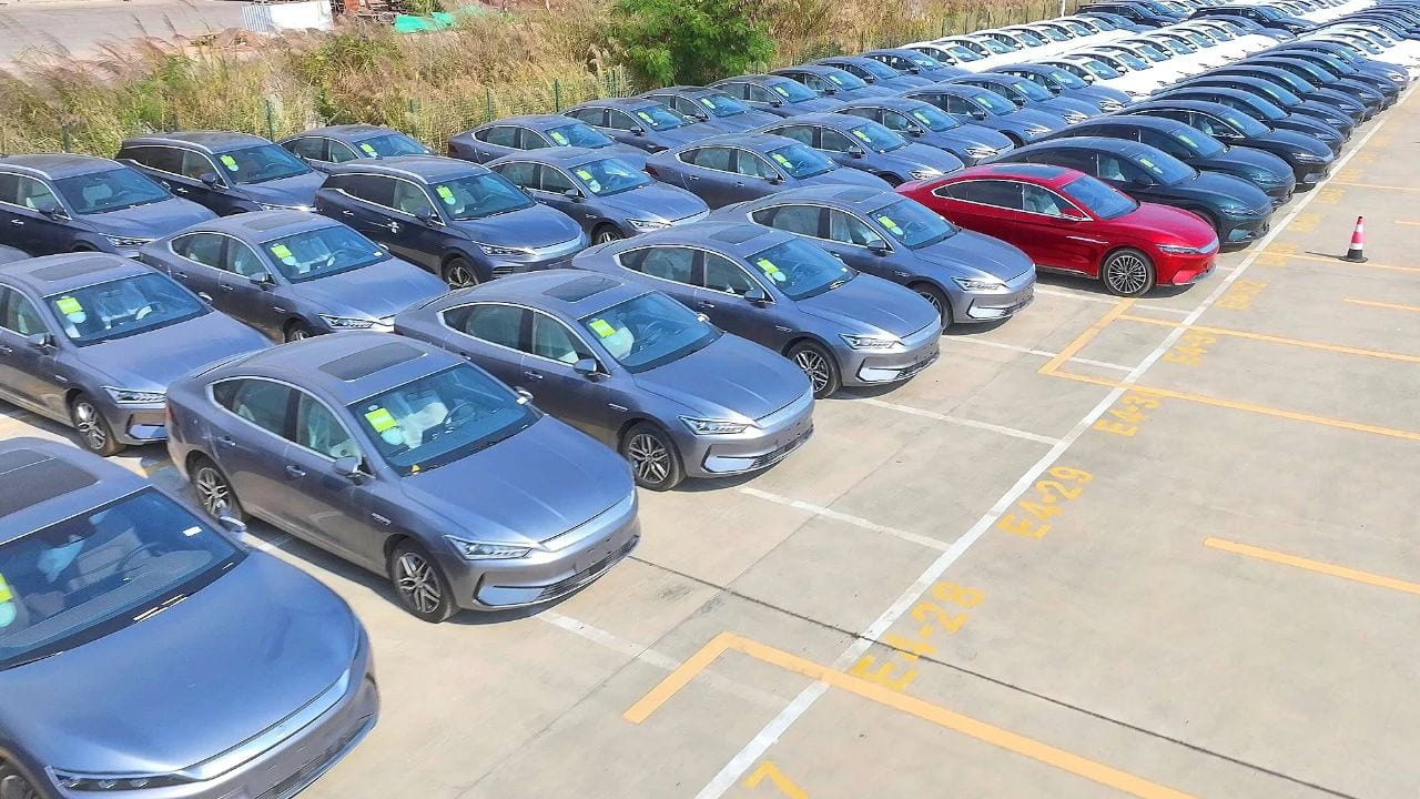 Cars are ready to go